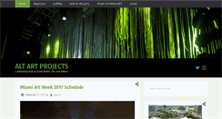 Desktop Screenshot of altartprojects.com